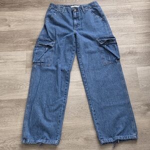 Levis ‘94 Baggy Women’s Drawstring Hem Cargo Jeans W28 L32